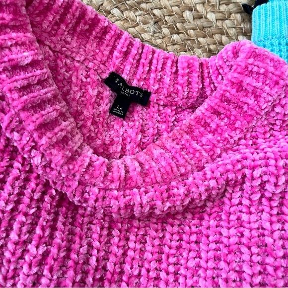 Lot of three Talbots Sweaters Size Large Petite - Picture 4 of 9